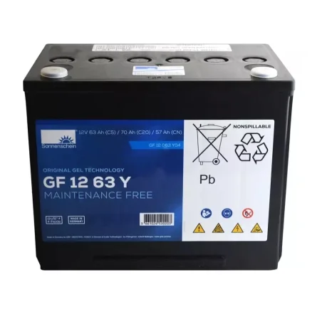 Gel Battery Sonnenschein GF 12 63 Y 12V 70Ah