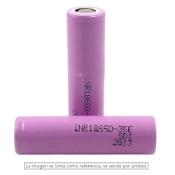 Battery Lithium Samsung INR 18650 35E 3400mAh