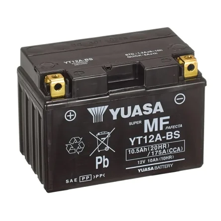 Battery Yuasa YT12A-BS AGM 10.5Ah