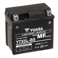 Battery Yuasa YTX5L-BS AGM 4.2Ah