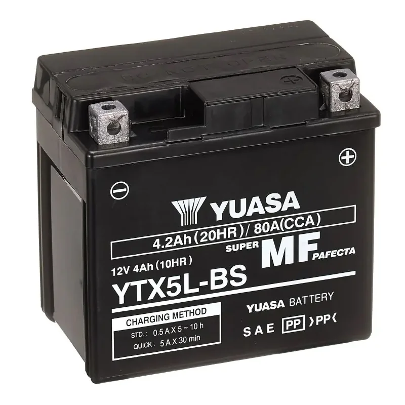 Battery Yuasa YTX5L-BS AGM 4.2Ah