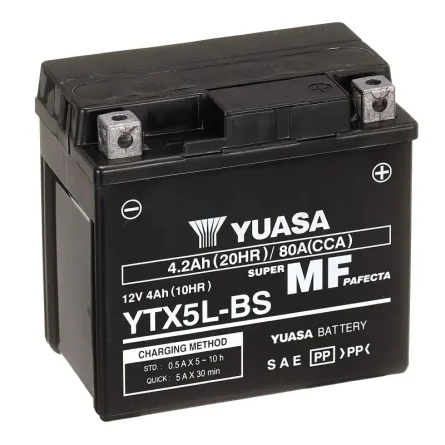 Battery Yuasa YTX5L-BS AGM 4.2Ah
