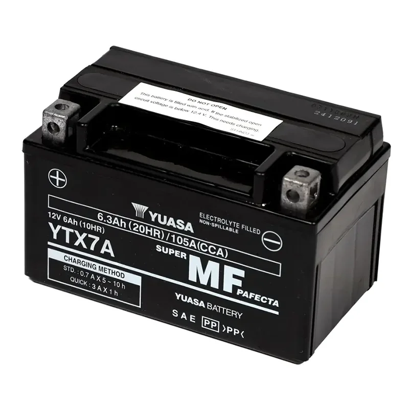 Battery Yuasa YTX7A-BS AGM 6.3Ah