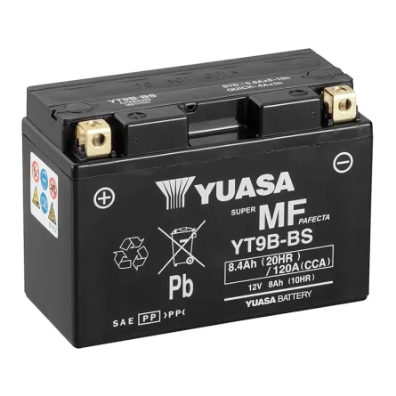 Battery Yuasa YT9B-BS AGM 8.4Ah
