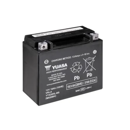 Battery Yuasa YTX20HL-BS AGM 18.9Ah