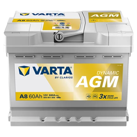 Battery Varta A8 60Ah