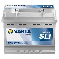 Battery Varta D43 60Ah