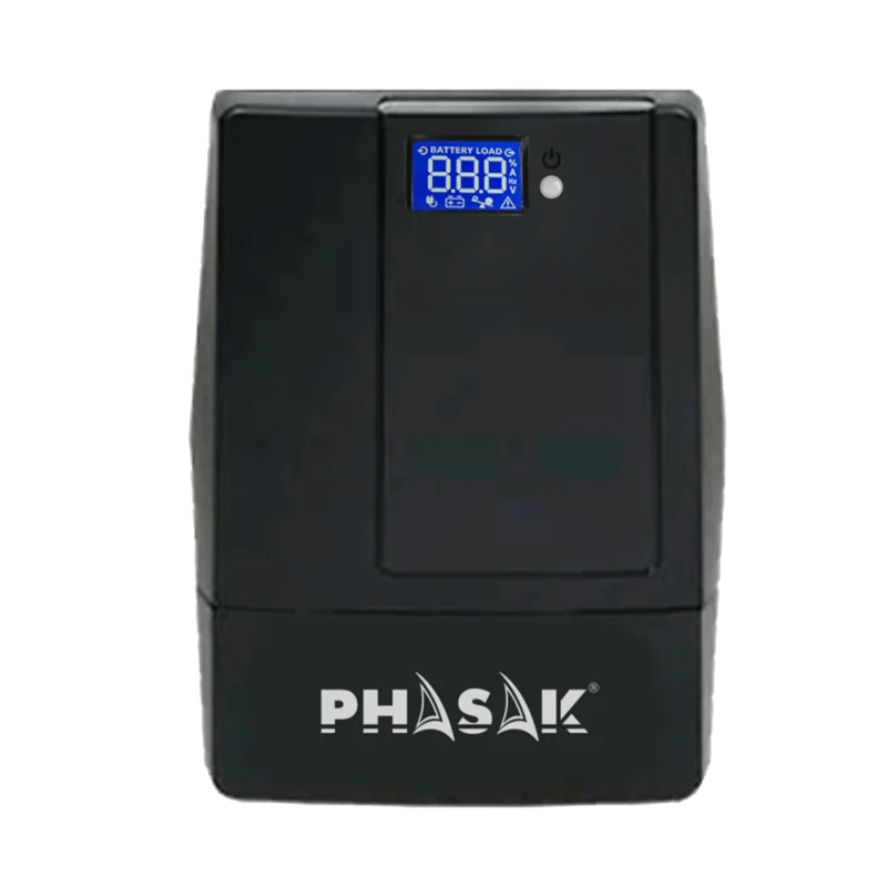 UPS Phasak 2000VA LCD USB with protection for RJ45