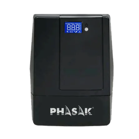 UPS Phasak 2000VA LCD USB with protection for RJ45