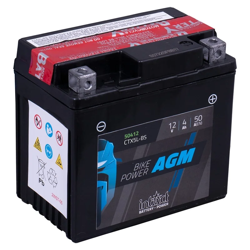 Battery IntAct AGM CTX5L-BS 4Ah 50A