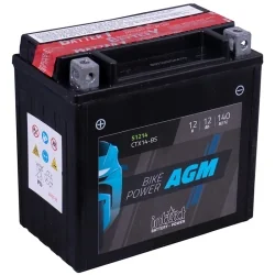 Battery IntAct AGM CTX14-BS 12Ah 140A