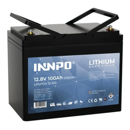 Lithium battery LiFePO4 12.8V 100Ah