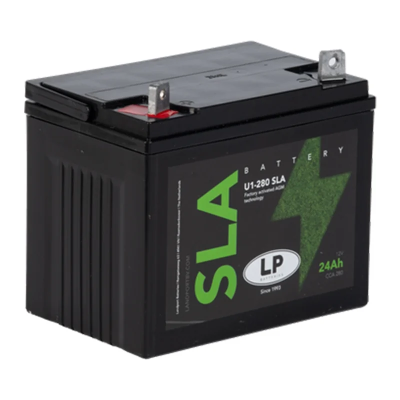 Battery LP Batteries U1-280 SLA 12V 24Ah 280A