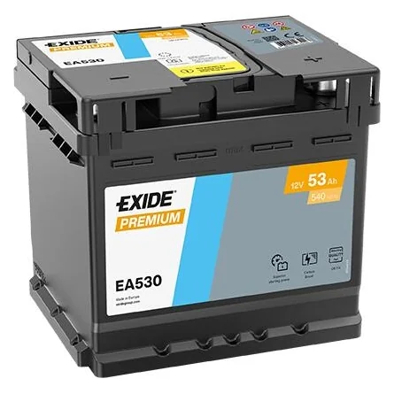 Battery Exide Premium EA530 53Ah