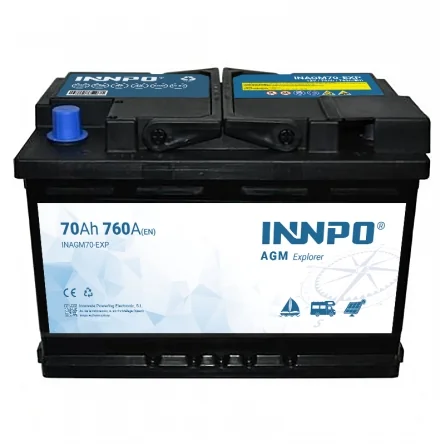 Battery INNPO AGM 70Ah Explorer