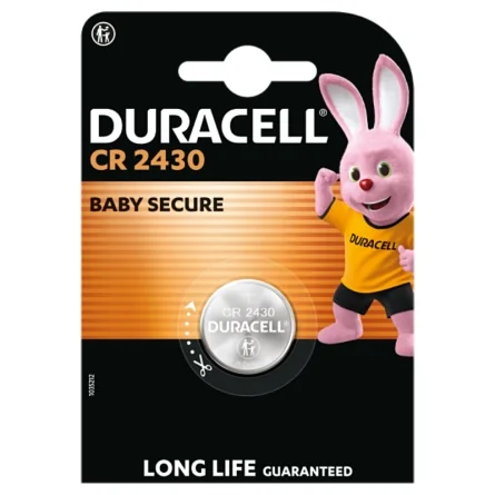 Duracell 2430 Lithium Button Cell Batteries (1 Unit)