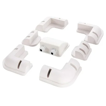 ABS Solar Panel Kit with Corner Mounts and Cable Entry