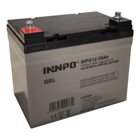 12V 35Ah GEL Deep Cycle VRLA Battery