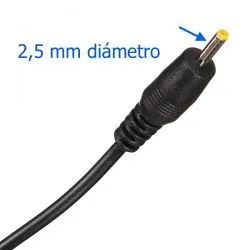Charger Tablet 9V 2A-connector 2.5 mm