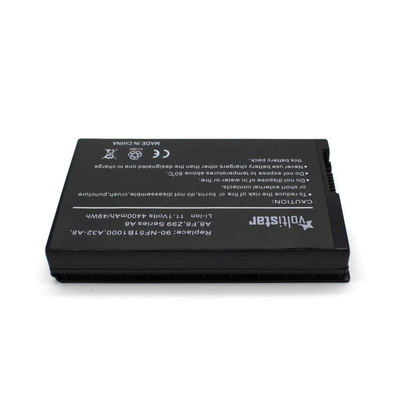 LAPTOP BATTERY ASUS A8 A32-A8 A8TL751 B991205 X80 Z99 F8