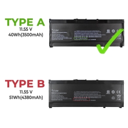 Laptop Battery HP SR03XL SR03052XL 11.55V