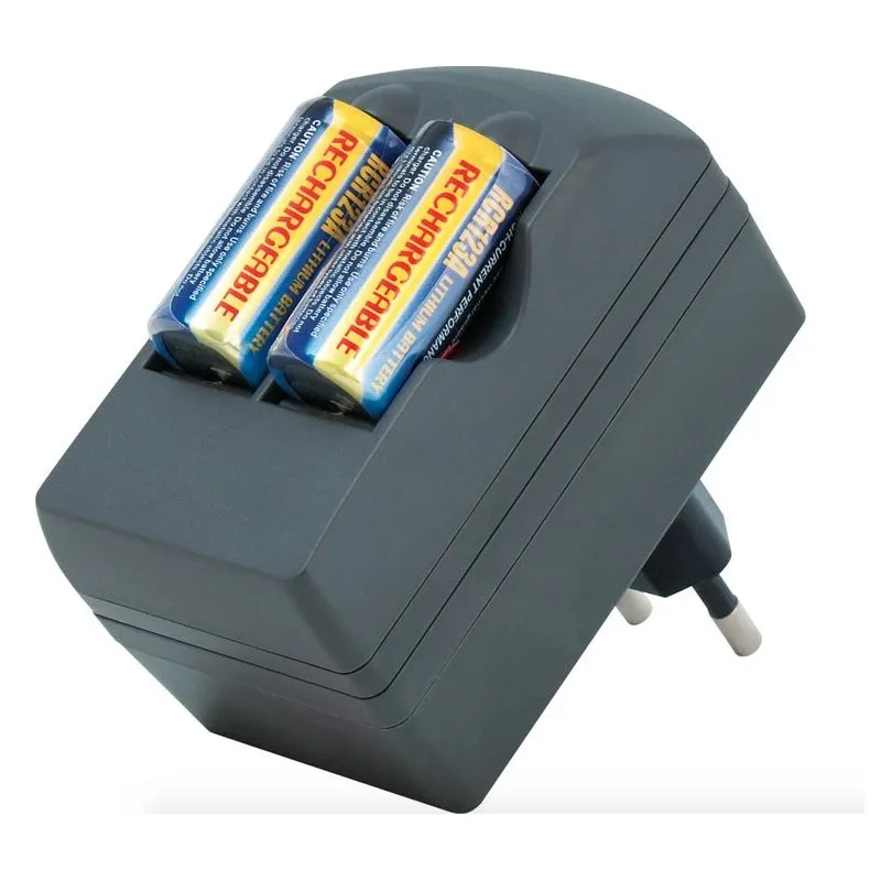 Baterias Recargables CR123A con Cargador (4 unidades de Baterías) - Tienda8