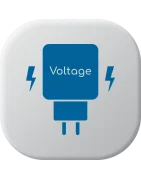 Chargers, power supplies, feeders rated voltages.