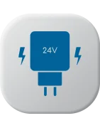 adapters with output 24 volts.