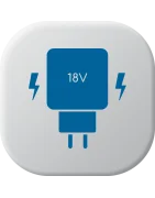 adapters with output 18 volts.